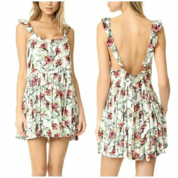 Free People Dear You Mini Dress - Picture 1 of 7